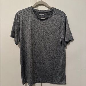 Men’s real essentials, gray workout T-shirt